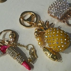 Purse, key ring, backpack,  any zipper charm